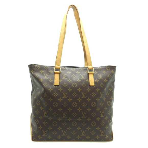 LOUIS VUITTON Authentic Brown Monogram Tote Bag - Picture 1 of 8